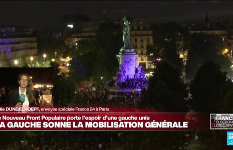 Législatives : des milliers de personnes réunies à Paris pour dire "non" au Rassemblement national
