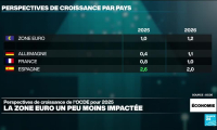 Guerre commerciale : l'OCDE revoit à la baisse ses perspectives de croissance mondiale pour 2025
