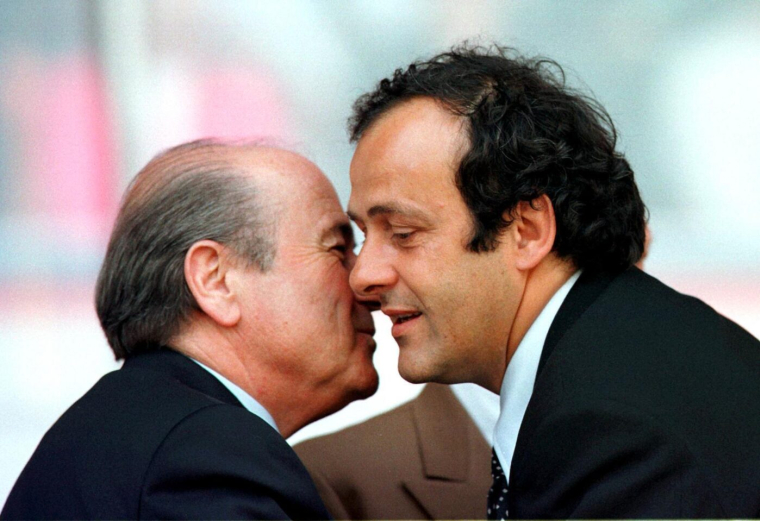 Platini et Blatter : la tournée des patrons