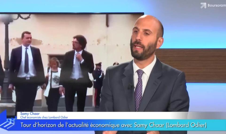 "La guerre commerciale entre la Chine et les Etats-Unis est partie pour durer 5 à 10 ans !", selon le chef économiste Samy Chaar (Lombard Odier)
