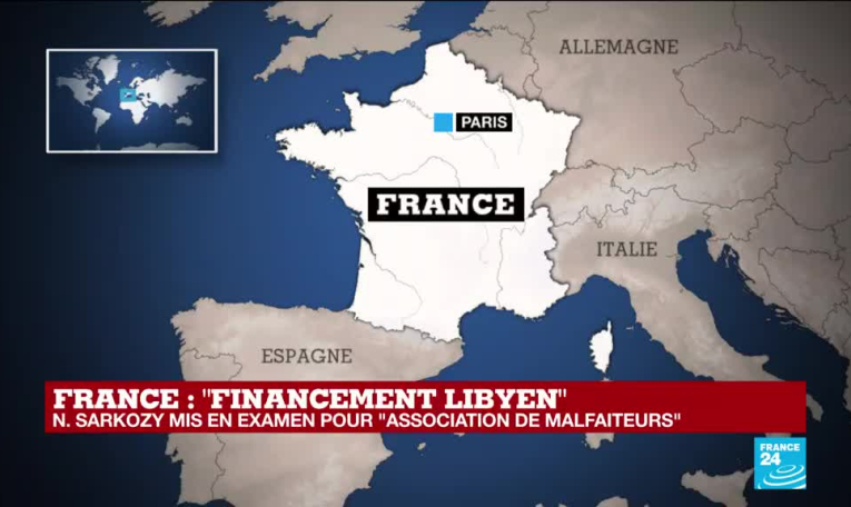 France: "Financement Libyen", Nicolas Sarkozy mis en examen pour "Association de Malfaiteurs"