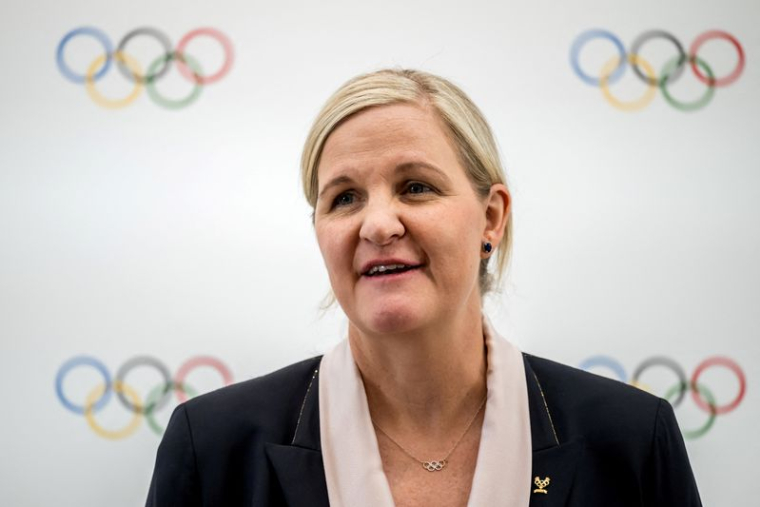 La candidate à la présidence du CIO Kirsty Coventry