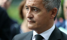 Le ministre de la Justice Gérald Darmanin à Nanterre dans les Hauts-de-Seine, le 29 juillet 2025 ( AFP / Thomas SAMSON )
