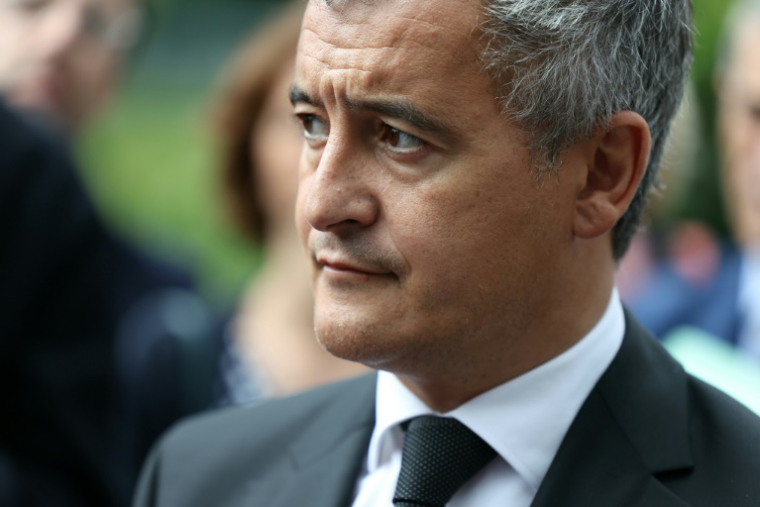 Le ministre de la Justice Gérald Darmanin à Nanterre dans les Hauts-de-Seine, le 29 juillet 2025 ( AFP / Thomas SAMSON )