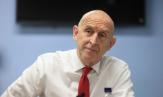 John Healey, à Londres, le 26 octobre 2026 ( POOL / IAN VOGLER )