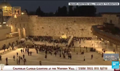 Célébrations de Hanouka : des bougies pour chaque otage retenus à Gaza