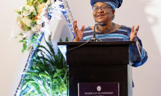 Ngozi Okonjo-Iweala, directrice générale de l'Organisation mondiale du commerce, à Abuja