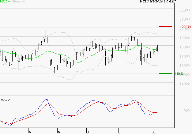 SARTORIUS STEDIM BIOTECH : L'analyse ne suggère pas de baisse à moyen terme