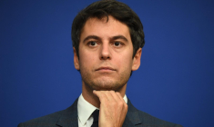 Gabriel Attal, le 4 novembre 2022, à Paris ( AFP / Eric PIERMONT )