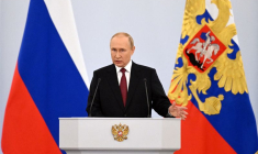 Photo du président russe Vladimir Poutine