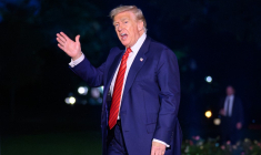 Donald Trump, à Washington DC, le 3 août 2025 ( AFP / MANDEL NGAN )