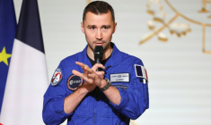 L'astronaute français Arnaud Prost à l'Elysée, le 5 février 2026 à Paris ( POOL / Ludovic MARIN )