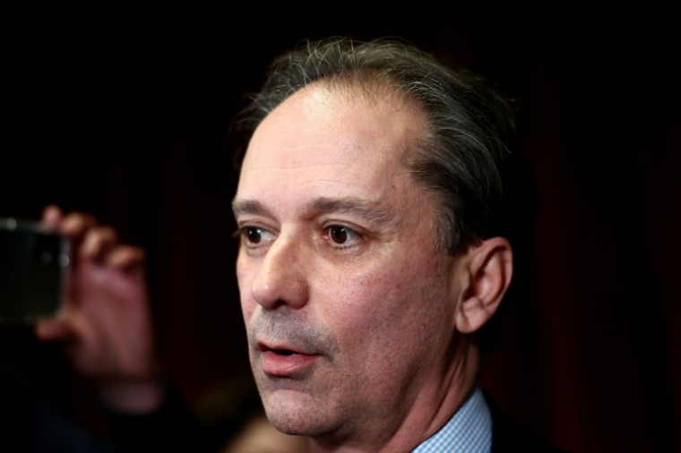 Le maire de Lens Sylvain Robert, le 15 mars 2026 à Lens, dans le Pas-de-Calais ( AFP / Sameer AL-DOUMY )