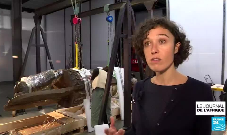 Après un siècle d'exil en France, un "tambour parleur" bientôt rendu à la Côte d'Ivoire