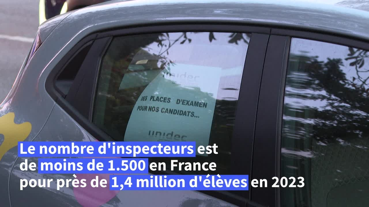 Les auto-écoles se mobilisent pour réclamer plus de places au permis de conduire