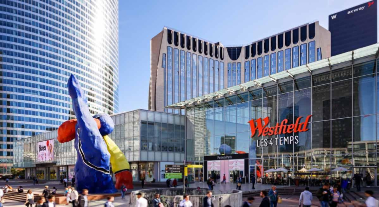 L'action Unibail-Rodamco-Westfield perd encore 60% sur un an. (© DR)