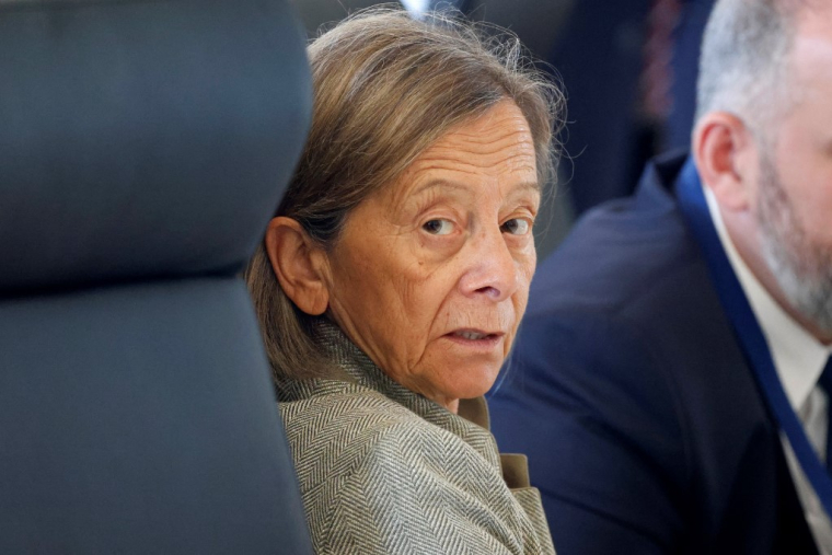 Dominique Senequier à Versailles, le 13 mai 2024. ( POOL / LUDOVIC MARIN )