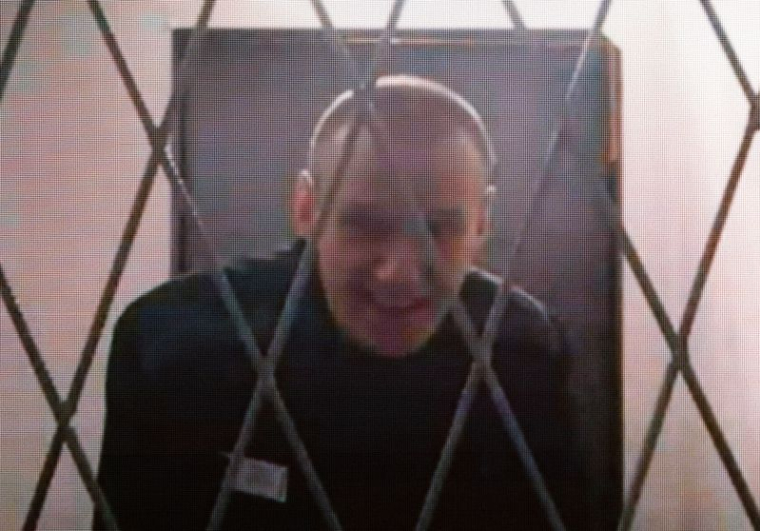 Le leader de l'opposition russe Alexei Navalny lors d'une audience contre le ministère de la Justice, à Moscou