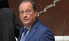 Francois Hollande, à Paris, le 18 juillet 2024 ( AFP / BERTRAND GUAY )