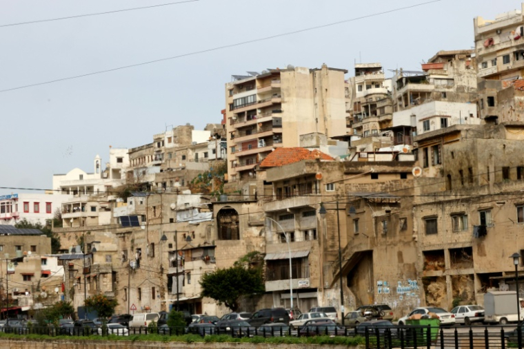Vue d'immeubles résidentiels à Tripoli au Liban le 9 février 2026 ( AFP / Anwar AMRO )