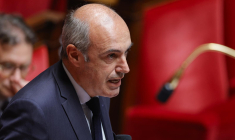 Olivier Marleix, le 27 juin 2023, à l'Assemblée nationale ( AFP / GEOFFROY VAN DER HASSELT )