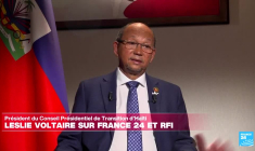 "Les gangs sont en train de reculer sur certains fronts", selon le président de transition à Haïti