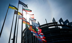 Le parlement européen à Strasbourg ( AFP / Jean-Christophe VERHAEGEN )