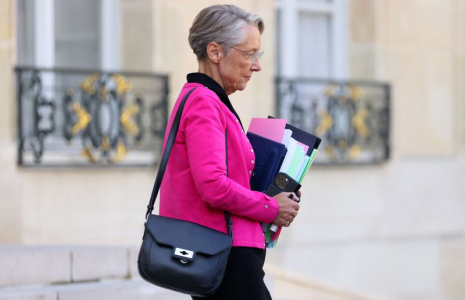 Le Premier ministre français Elisabeth Borne à Paris, en France