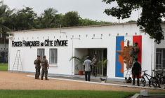 La base militaire de Port-Bouët, en Côte d'Ivoire, le 19 décembre 2019. ( AFP / LUDOVIC MARIN )