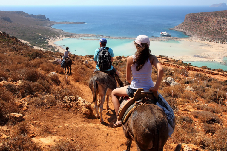 Randonner avec un âne