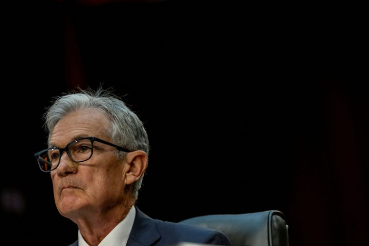 Jerome Powell lors de son audition devant le Sénat américain