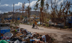 Le cyclone Chido est le plus intense qu'ait connu Mayotte en près de 90 ans ( AFP / DIMITAR DILKOFF )