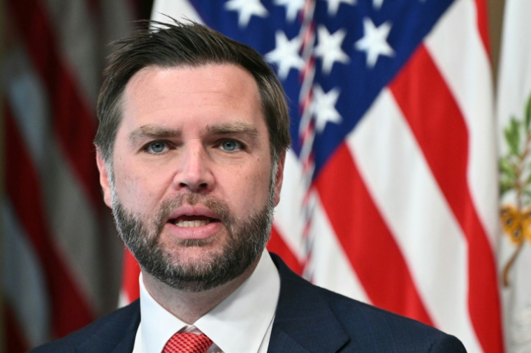 Le vice-président américain JD Vance s'exprime lors d'une table ronde parlementaire à Washington, le 5 août 2026 ( AFP / Mandel NGAN )