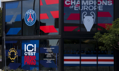 Une fresque murale pour célébrer le PSG à Los Angeles
