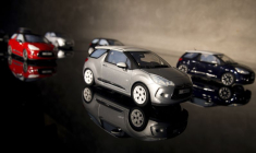 Des modèles miniatures de jouets Citroën DS