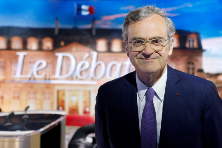 Roch-Olivier Maistre à Saint-Denis, près de Paris, le 20 avril 2022. ( POOL / LUDOVIC MARIN )