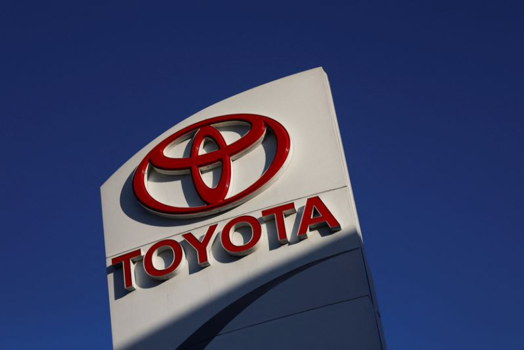 Le logo de Toyota est représenté à Cuautitlan Izcalli