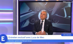 Luca de Meo (DG de Renault Group) : "En Bourse, Renault mérite un peu plus et on y travaille !"