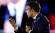MACRON, QUI REFUSE D'ÉVOQUER UN "GÉNOCIDE" EN UKRAINE, A PARLÉ À ZELENSKY