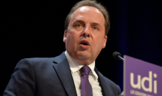 Jean-Christophe Lagarde le 22 janvier 2022 à Paris ( AFP / JULIEN DE ROSA )