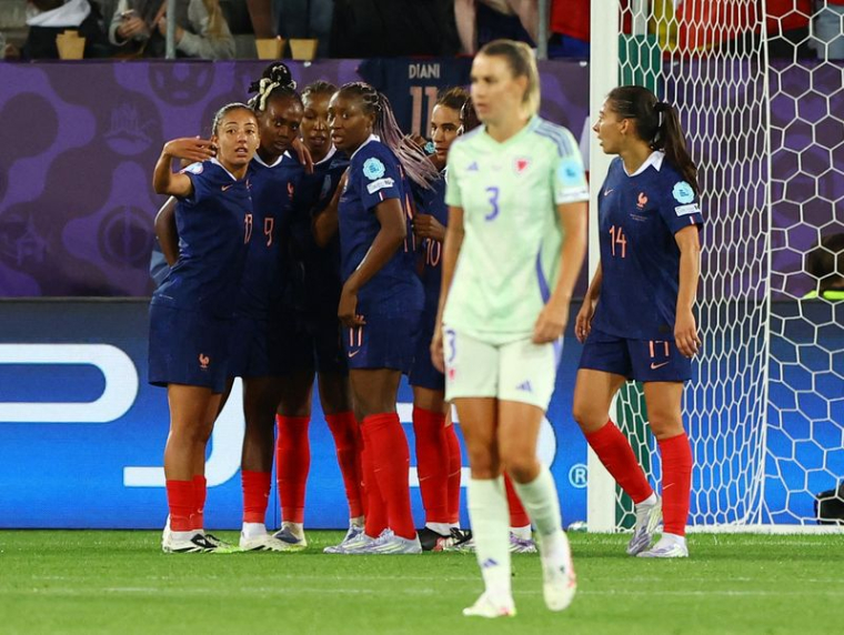Nouvelle victoire des Bleues à l'Euro