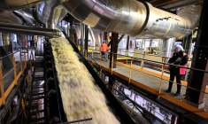 Usine Cristal Union à Villers-Faucon (Somme) ( AFP / FRANCOIS NASCIMBENI )