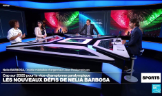Sport féminin : la vice-championne paralympique Nelia Barbosa sur France 24