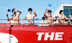 Trois supporters du Club de Bruges arrêtés pour avoir imité Borat au Kazakhstan