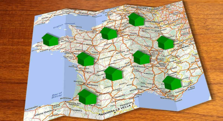 Les acheteurs privilégient les maisons en province plus que les appartements à Paris. (© DR)