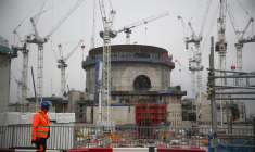 Le chantier d'Hinkley Point, au Royaume-Uni, a toutefois lui aussi connu plusieurs contretemps ( AFP / DANIEL LEAL )