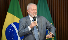 Le président brésilien Lula da Silva, à Brasilia, en mai 2024 ( AFP / EVARISTO SA )