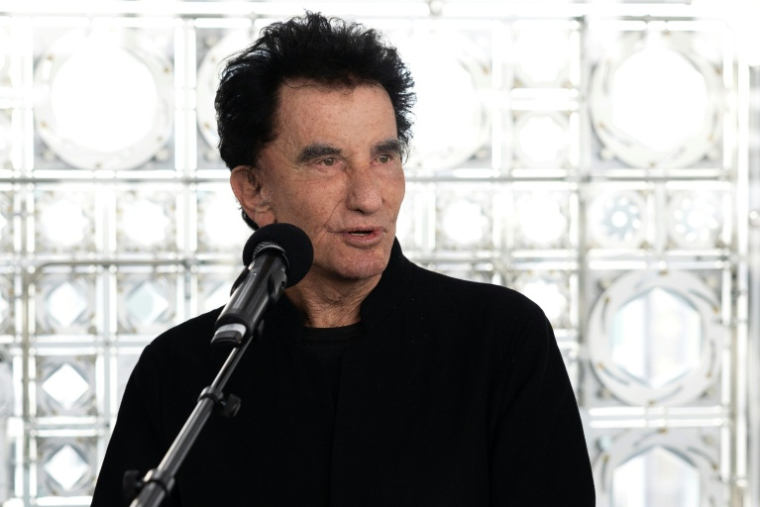 Le président de l'Institut du Monde Arabe (IMA), Jack Lang, lors d'une cérémonie d'adieu après sa démission de la présidence de l'IMA, le 16 février 2026 à Paris ( AFP / Charlotte SIEMON )
