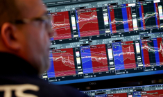 Un opérateur à la Bourse de New York, le 14 janvier 2026 ( AFP / TIMOTHY A. CLARY )