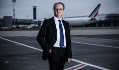 Philippe Pascal à Roissy-en-France, le 12 février 2025. ( AFP / JULIEN DE ROSA )